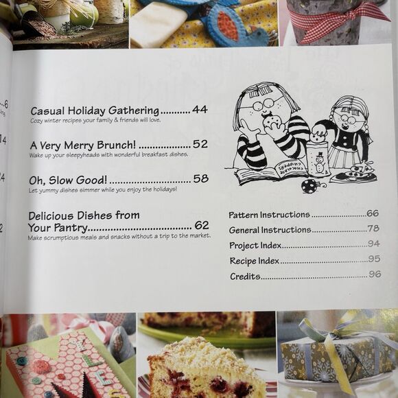 home for christmas 2011 gooseberry patch Arts Crafts Cooking Recipes Magazine - Picture 6 of 7